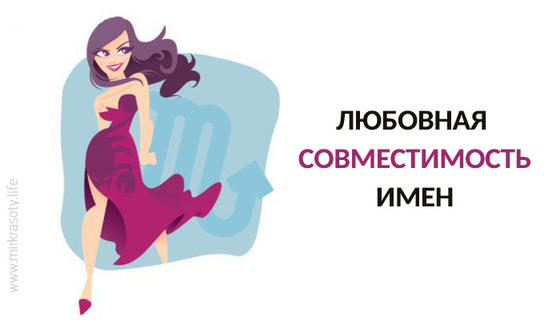 Любовная совместимость имен