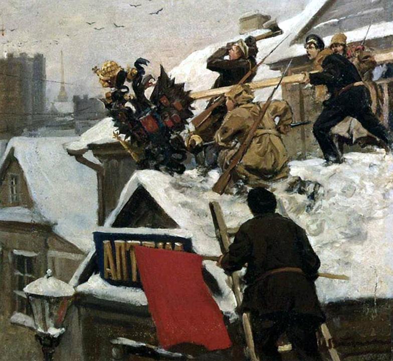 Я видел революцию 1917 года своими глазами. Вот мои рисунки о том, как это было