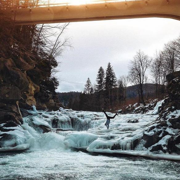 В Карпатах так холодно, что замерзают водопады! Вот 10 божественных фото