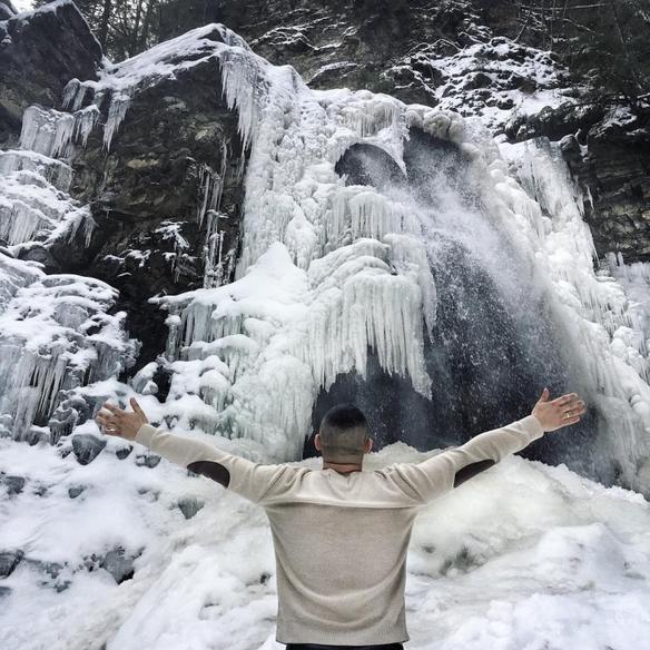 В Карпатах так холодно, что замерзают водопады! Вот 10 божественных фото