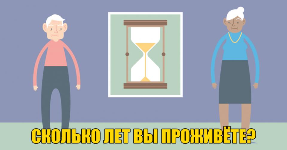 Почти научный тест: Сколько лет вы проживете?