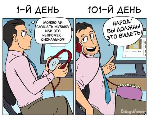 13 картинок, которые доказывают, что привыкнуть можно ко всему Всё меняется…