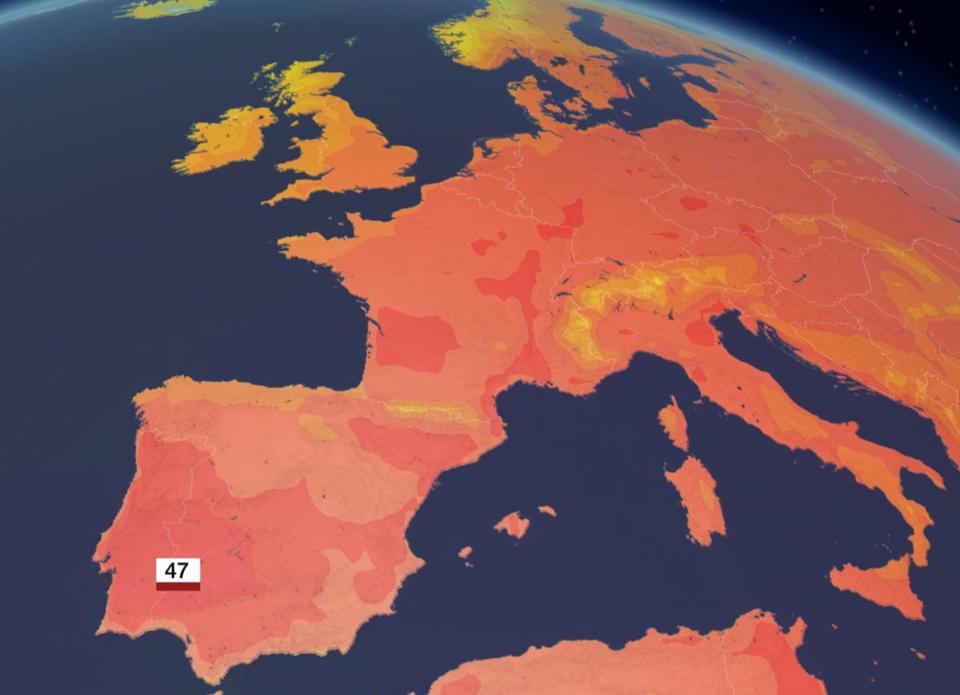Европа превращается в филиал ада на Земле: в Испании - жертвы, в Португалии - пожары На градуснике почти 50 С!