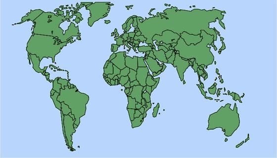 27 карт, после которых ваше восприятие мира никогда не будет прежним Весёлая география.