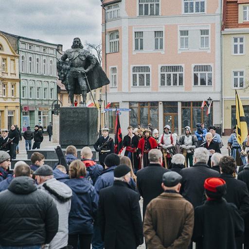 Польский памятник превращается в Дарта Вейдера каждый раз, когда идёт снег Как две капли чёрной воды!