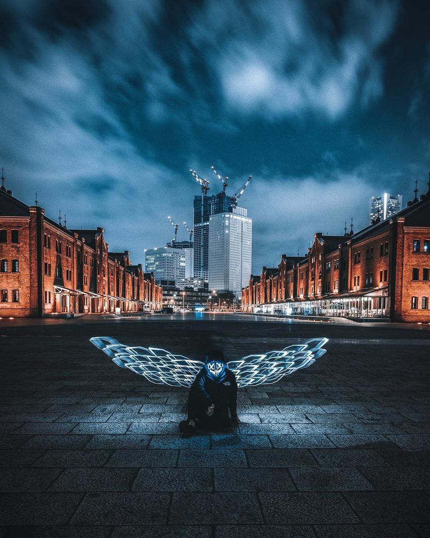 Фотограф Джун Ямамото запечатлел ночное волшебство на улицах Японии