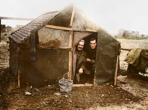 Первая мировая война в цвете. Неожиданные кадры