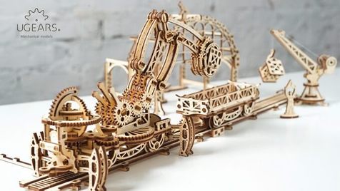 Ugears: в полку деревянных 3D пазлов прибыло. Теперь с музыкой