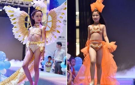 Скандал на шоу Victoria’s Secret: 5-летние девочки в нижнем белье