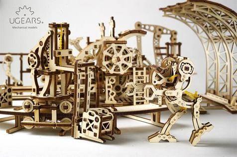 Ugears: в полку деревянных 3D пазлов прибыло. Теперь с музыкой